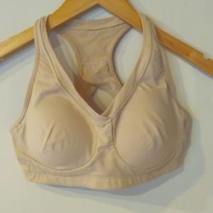 Athleta Vava Sports Bra Nude 34B
